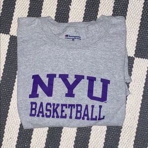 NYU basketball shirt